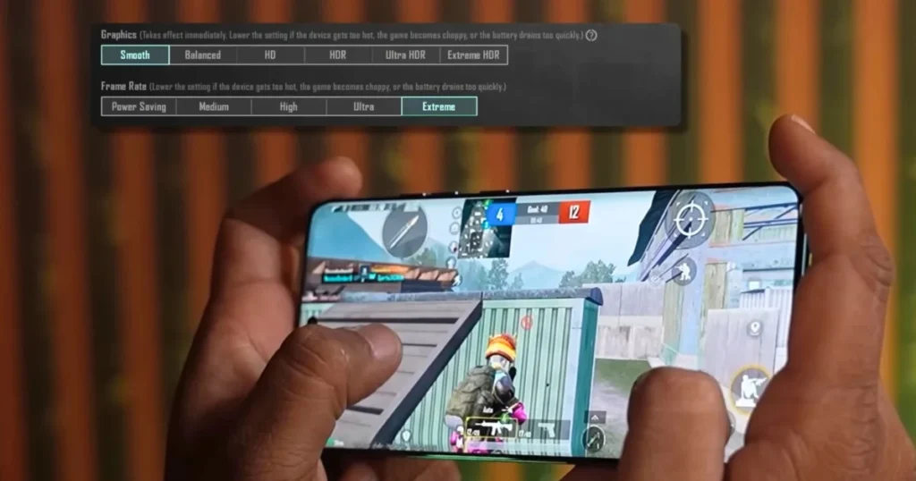 Motorola Edge 60 Fusion BGMI Gaming test