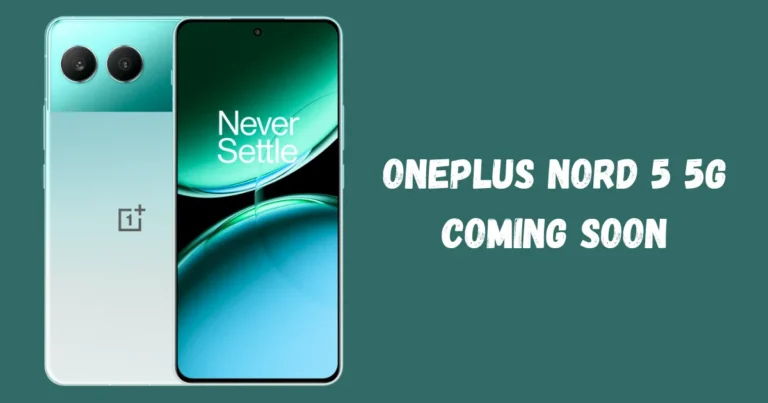 OnePlus Nord 5 5G Specifications & Antutu Geekbench Score